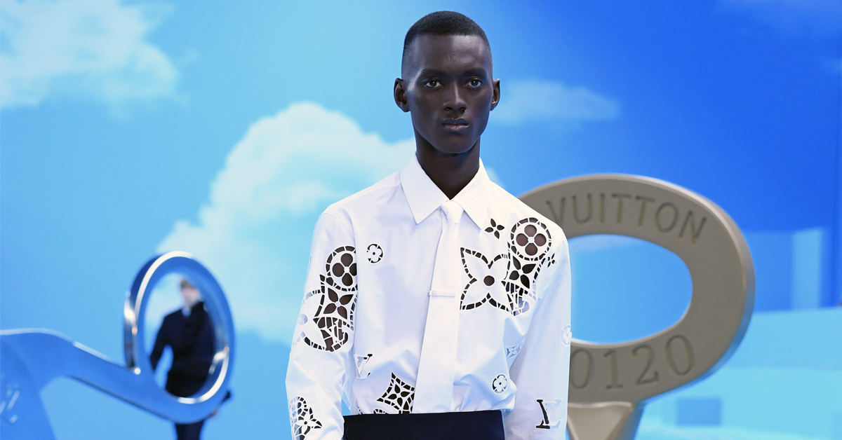 Louis Vuitton Cloud Accessories at the 2020 Menswear Show
