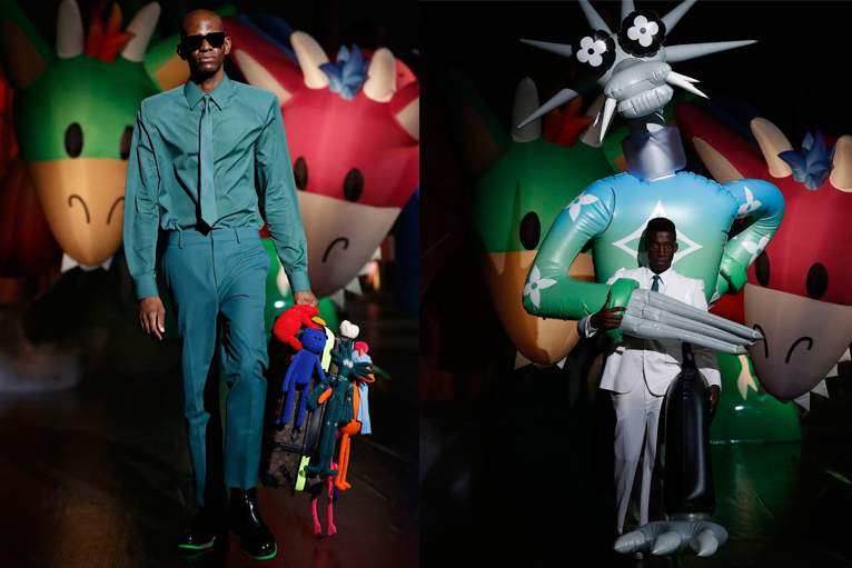 Virgil Abloh upends the Louis Vuitton menswear SS21 show