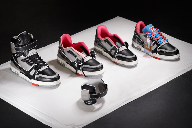 Virgil Abloh's New LV Sneakers Are Unique And Come With