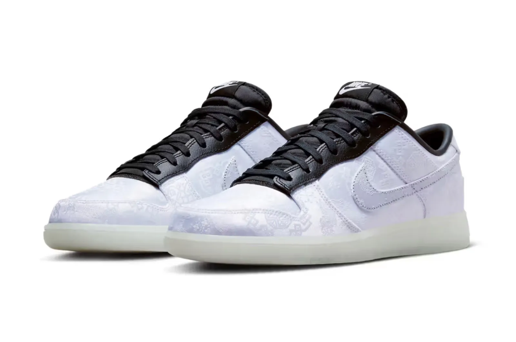 The Clot X Fragment Design X Nike Dunk Low Has Been Officially
