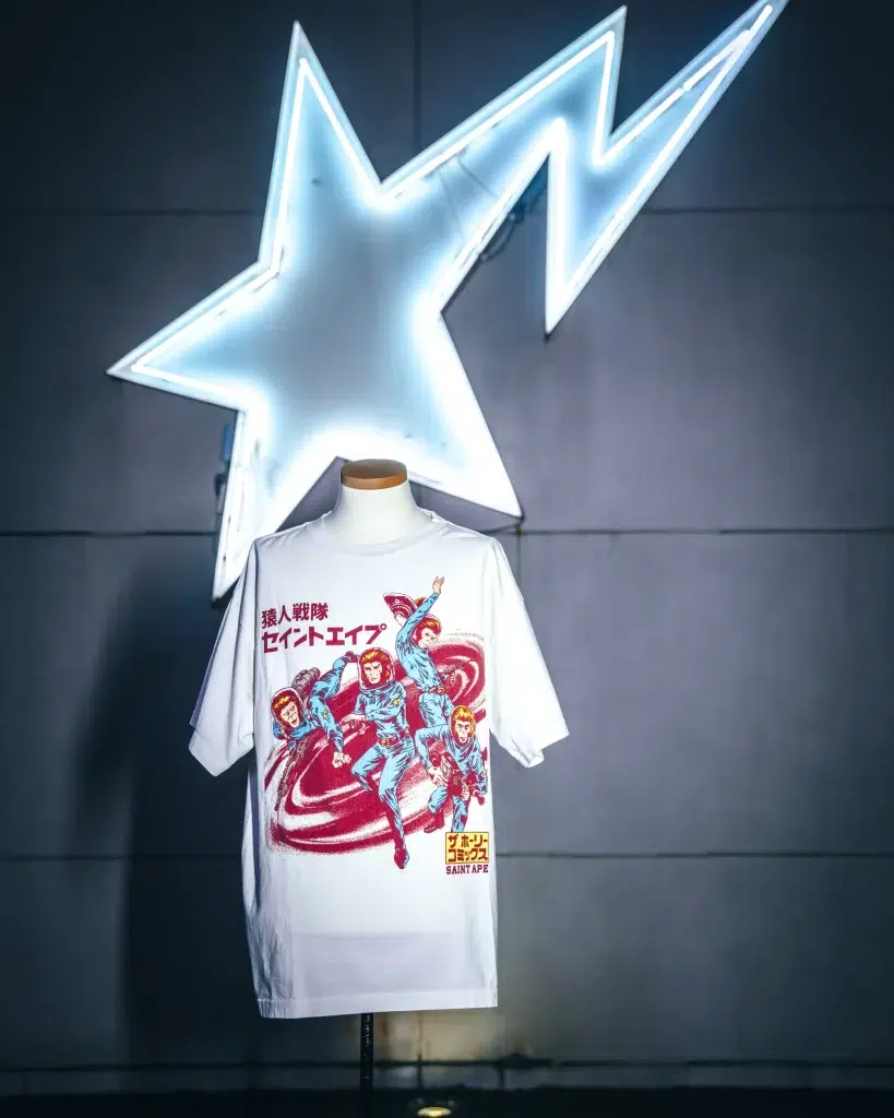 BAPE and ©SAINT Mxxxxxx Reveal Collaborative T-shirt Collection 
