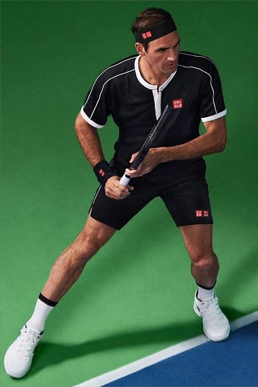 UNIQLO Launches New Game Wear Models Worn by Global Brand Ambassadors Roger  Federer and Kei Nishikori  Tennis Connected