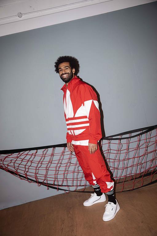 Mo Salah elevates the game in Adidas’ sleek Trefoil Collection