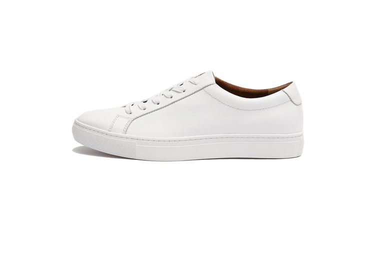 white leather sneakers under 100