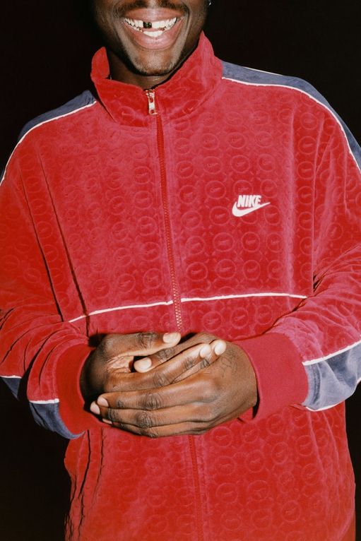 Supreme   Nike® Velour Track Jacket
